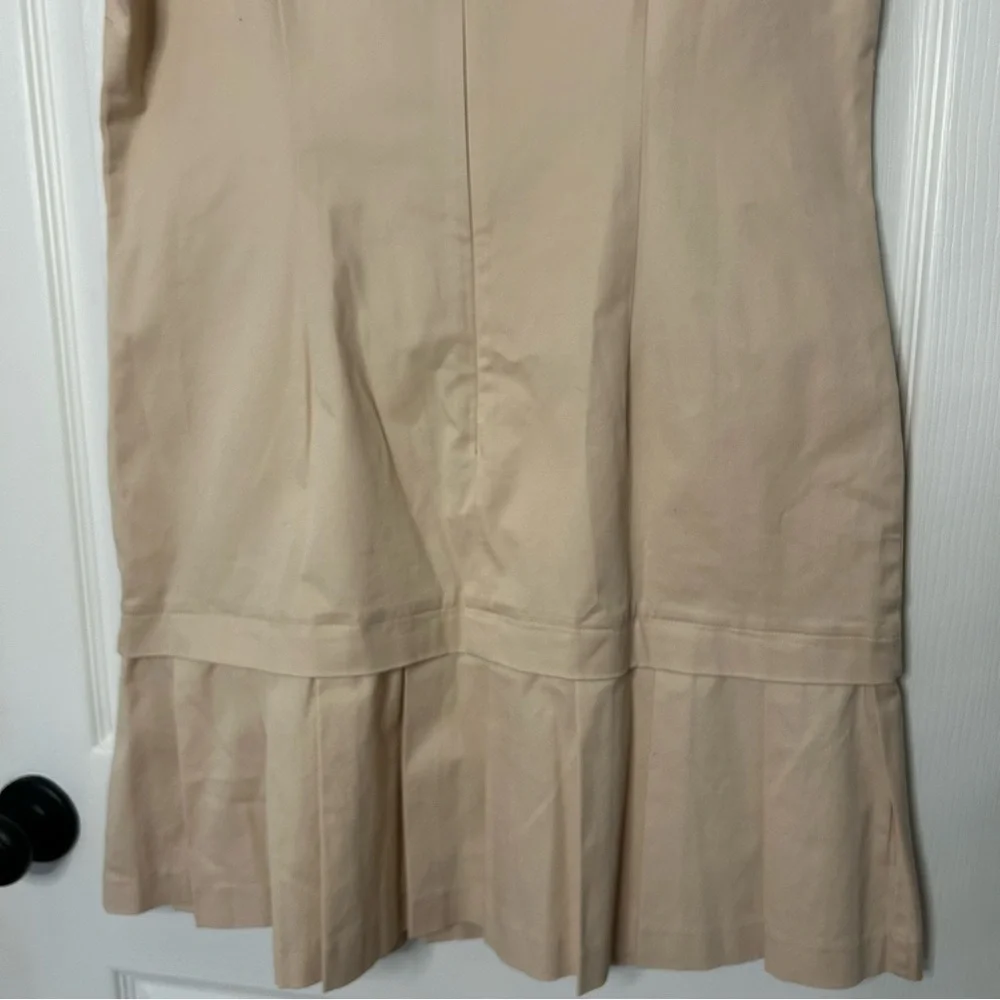 J Crew Pleated Hem Shift Dress
